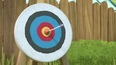 Well, I was Windsor Gardens'
under-twelve archery champion. - The Adventures of Paddington