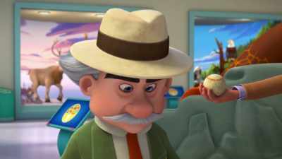 Well, I'll be a space monkey's uncle.
[laughs] - Ridley Jones