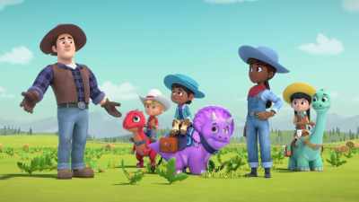 Well, I'll be!
Miguel, you figured it out. - Dino Ranch