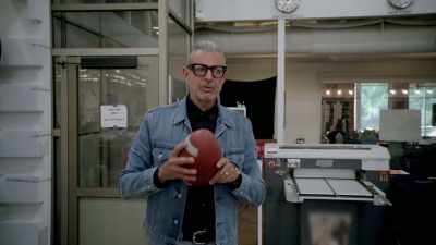 Well, I'll tell you this, even
though it's mass produced - The World According to Jeff Goldblum