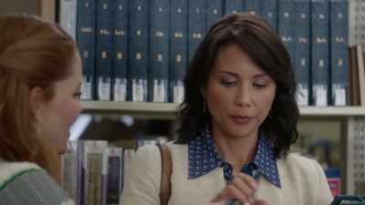 Well, I'm going to go and work
on my "ghoulish" story. - Aurora Teagarden Mysteries: Til Death Do Us Part