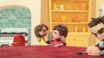 -Well, I'm going to play with Lenny.
-Oh, can I come? - The Adventures of Paddington