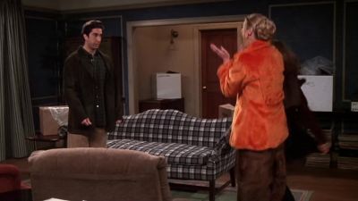 Well, I'm going to use
Ugly Naked Guy's bathroom. - Friends