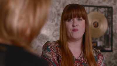 Well, I'm hearing a message
from Caroline and she says, - Nowhere Fast
