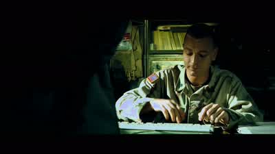 Well I'm here to kick some ass - Black Hawk Down