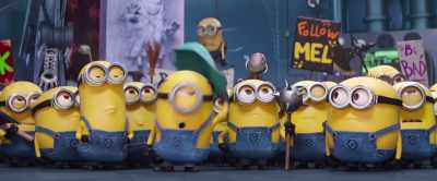 Well, I'm paranoid
that my original paranoia - Despicable Me 3