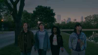 Well, I'm sure
KJ's the one in prison. - Paper Girls