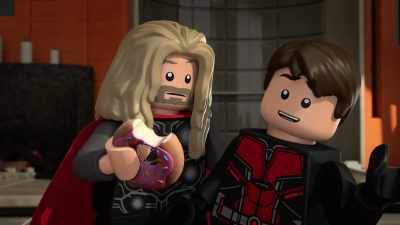 Well, Iron Man helped me out
with a little something, - LEGO Marvel Avengers: Time Twisted