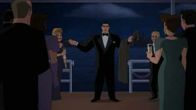 Well, this is embarrassing.
You started the party without me. - Batman: Caped Crusader