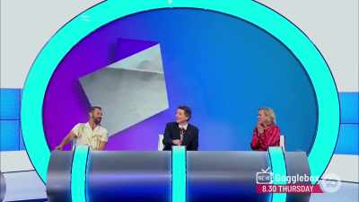 Well, it is, in fact, a lie.
(CHIMING) - Would I Lie to You?