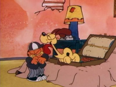 Well this is just Ducky - Garfield in Paradise