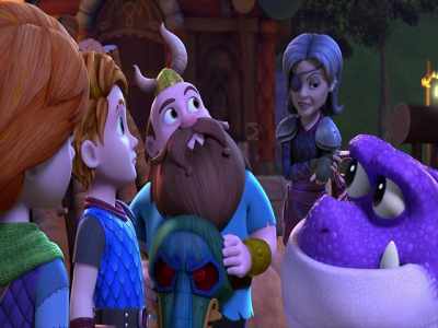 - Well, it was a dragon, not a ghost.
- But I was right. - Dragons: Rescue Riders