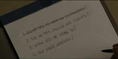 Well, is it fair to say
that you tried calling - The Good Fight