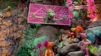 Well, if it makes him happy and it seems
to make everyone else happy, - Fraggle Rock: Back to the Rock