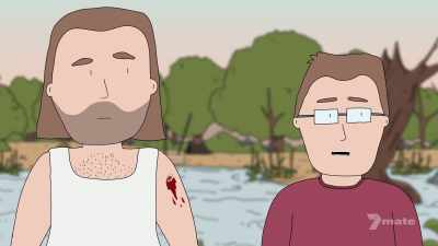 - Well, it'd be pretty
rude to come all this way - Regular Old Bogan
