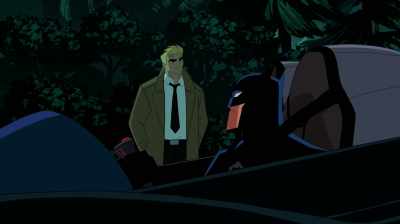 Well, it's a beautiful night.
Think I'll fancy a stroll. - Justice League Action