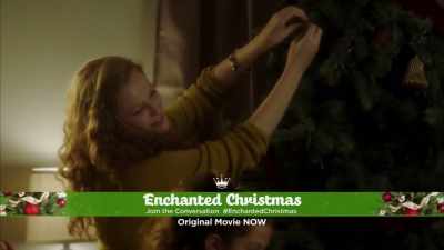 Well, it's actually from sitting
at a desk for way too long. - Enchanted Christmas