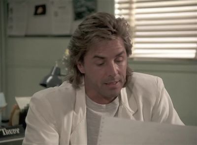 Well, if it's any consolation to you, - Miami Vice