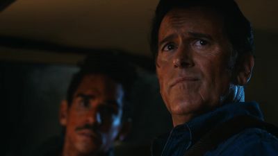 - Well, it's cozy. - Mm-hmm. - Ash vs Evil Dead
