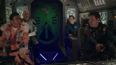 Well, it's electric. It doesn't make any
engine noise, sir. It's already started. - Red Dwarf: The Promised Land