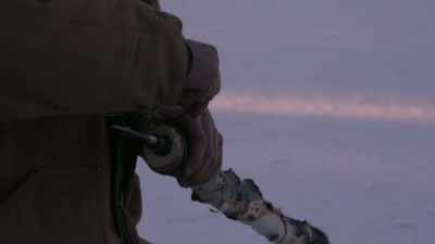 Well, it's frozen, so I
hope it will close tight. - Life Below Zero: Next Generation