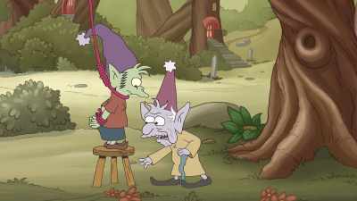 Well, it's gonna take a while,
so let me pull up this chair. - Disenchantment