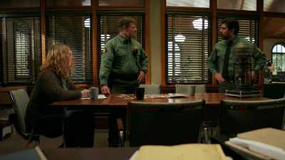 Well, it's -- it's snowing
in the mountains. - The Crossing