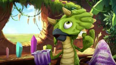 Well, it's only
my first firefly tea party ever, - Gigantosaurus
