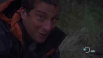 WELL, IT'S STOPPED RAINING,
WHICH IS GOOD. - Man vs. Wild