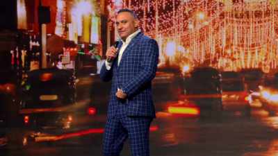 Well, it's thicker than
a snicker, equally dark - Russell Peters: Deported