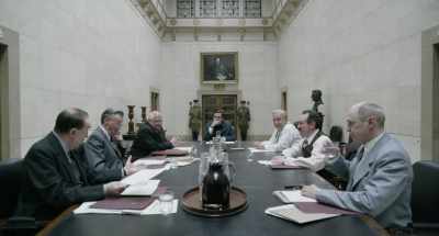 - Well, it's three things.
- Should we bring in an abacus? - The Death of Stalin