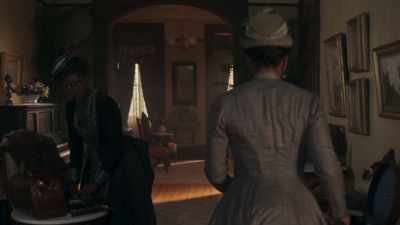 Well, I've been traveling all night, - The Gilded Age