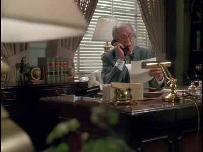 Well, Jessica, I
pulled some strings - Murder, She Wrote
