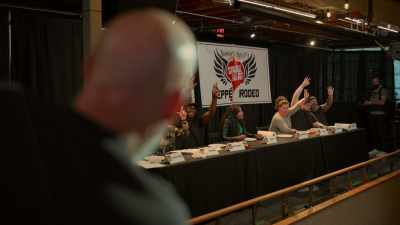 Well, Johnny hosted the event - Superhot: The Spicy World of Pepper People