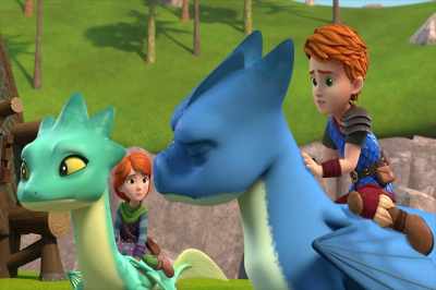 We'll just get our things
and be on our way. - Dragons: Rescue Riders