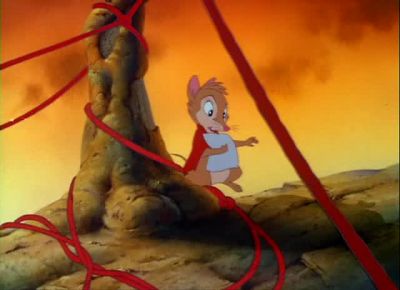 Well you keep making all that noise and Dragon will hear you - The Secret of NIMH