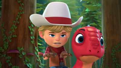 We'll keep our distance
so we don't have to dance that silly jig. - Dino Ranch