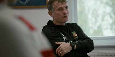 Well, you know,
Jordan Davies is the-- - Welcome to Wrexham