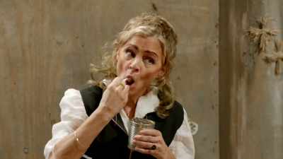 Well, you know, sometimes it'll
yank the ole chompers out, - At Home with Amy Sedaris
