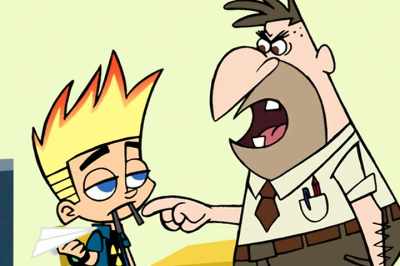 Well, "Lazworm," - Johnny Test