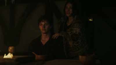 - We'll let him finish his
supper first. [chuckles] - Mythica: Stormbound