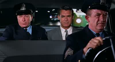 Well, let's have some smiles and good cheer. - North by Northwest