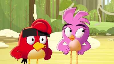 Well, let's hope Chuck
doesn't eat it all before Santa comes. - Angry Birds: Summer Madness