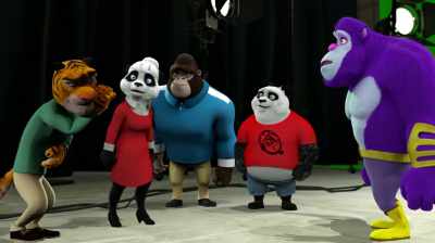Well let's hope you're
not too much like him. - Panda vs. Aliens