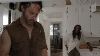Well, let's-- let's just stay here while we figure it out. - The Walking Dead