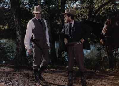 Well, let's load him on a horse
and take him to town. - Jesse James