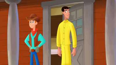 - Well, as long as I'm
no longer sleeping, - Curious George: Go West, Go Wild