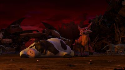 Well look at the hero - Barnyard