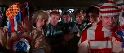 Well, look happy, you stupid bastards. - The Italian Job