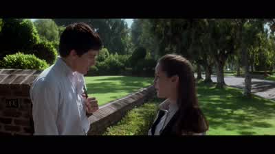 Well look uhYou want to go with meWhere do you want to go No I mean like go with meYou know like going together SureOk Where are you goingI'm going home - Donnie Darko
